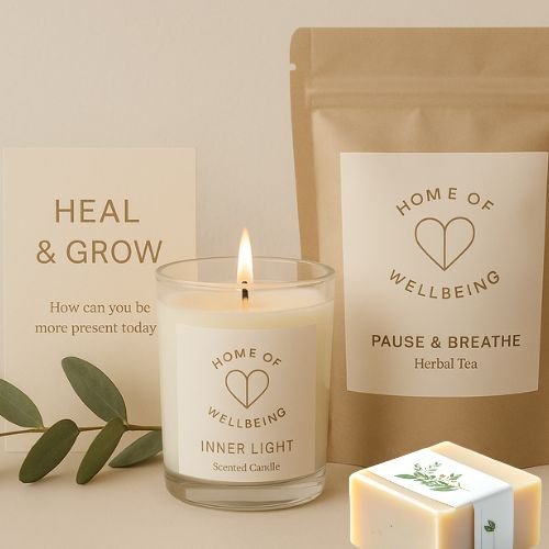 Achtsamkeitsset im Home of Wellbeing